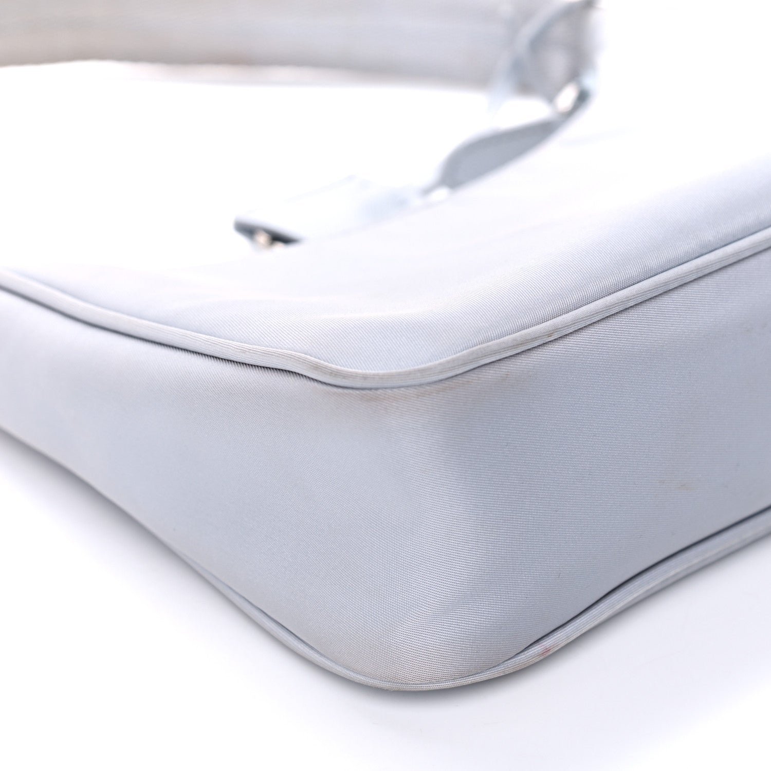 Prada Re-Nylon Saffiano Mini Re-Edition 2005 Bag Fiordaliso 9 of 16