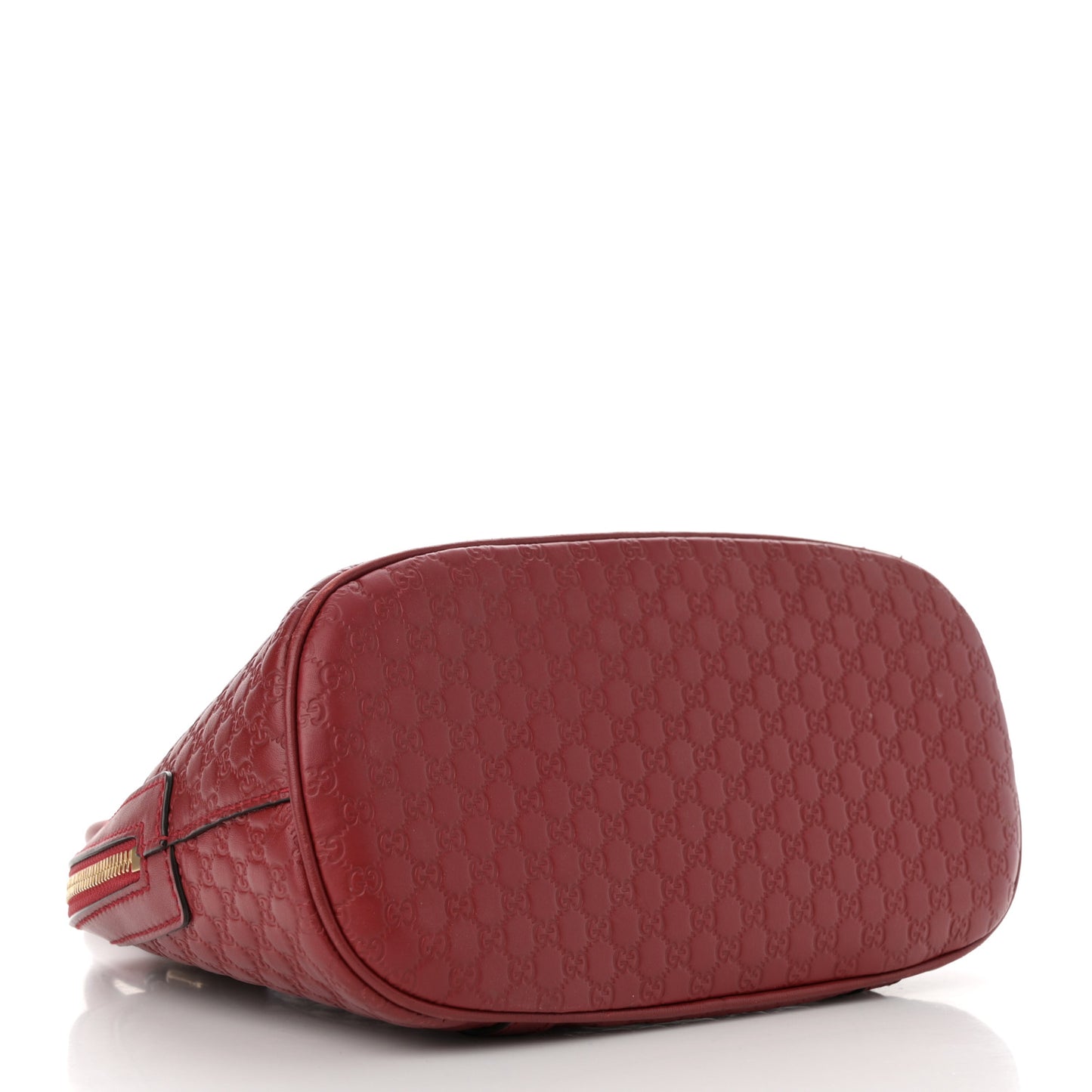 Soft Microguccissima Mini Dome Bag Rosso