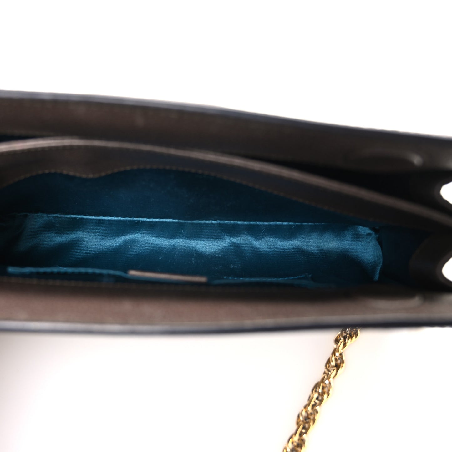 GG Supreme Monogram Web Small Ophidia Chain Shoulder Bag Brown