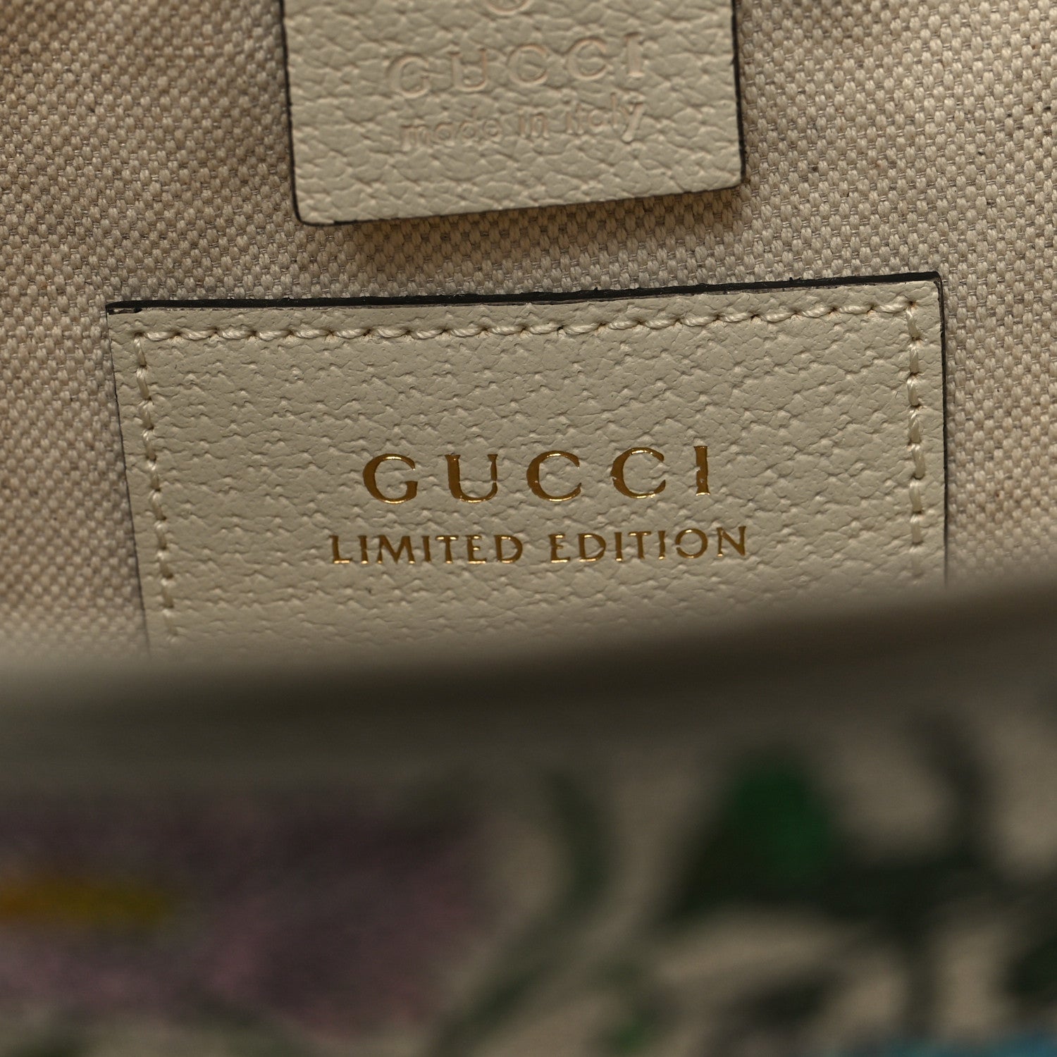 Gucci Canvas Flora Medium Jackie Hobo White 8 of 12