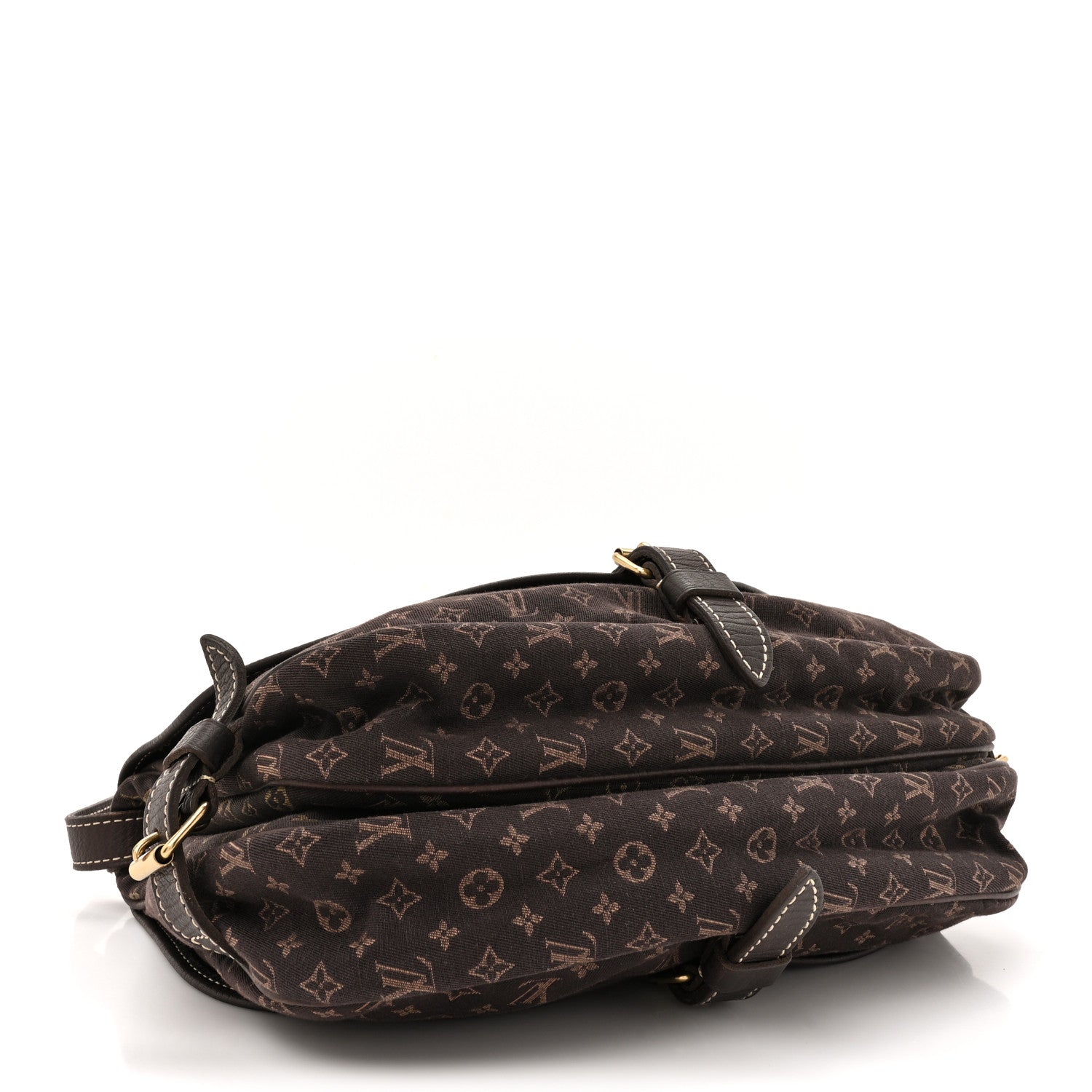 Louis Vuitton Monogram Mini Lin Saumur Ebene 4 of 13