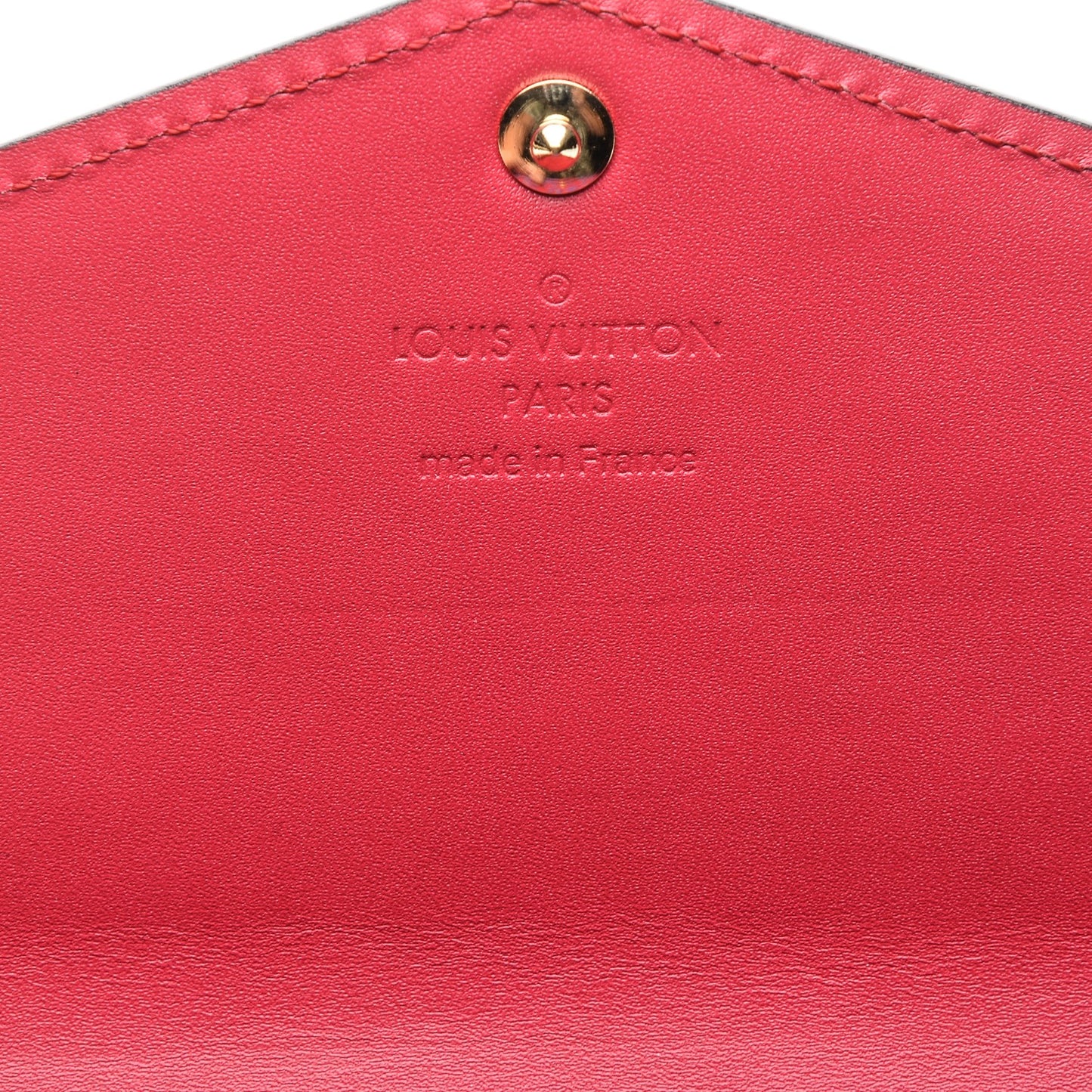 Patent Sweet Monogram Sarah Wallet Rose Indien