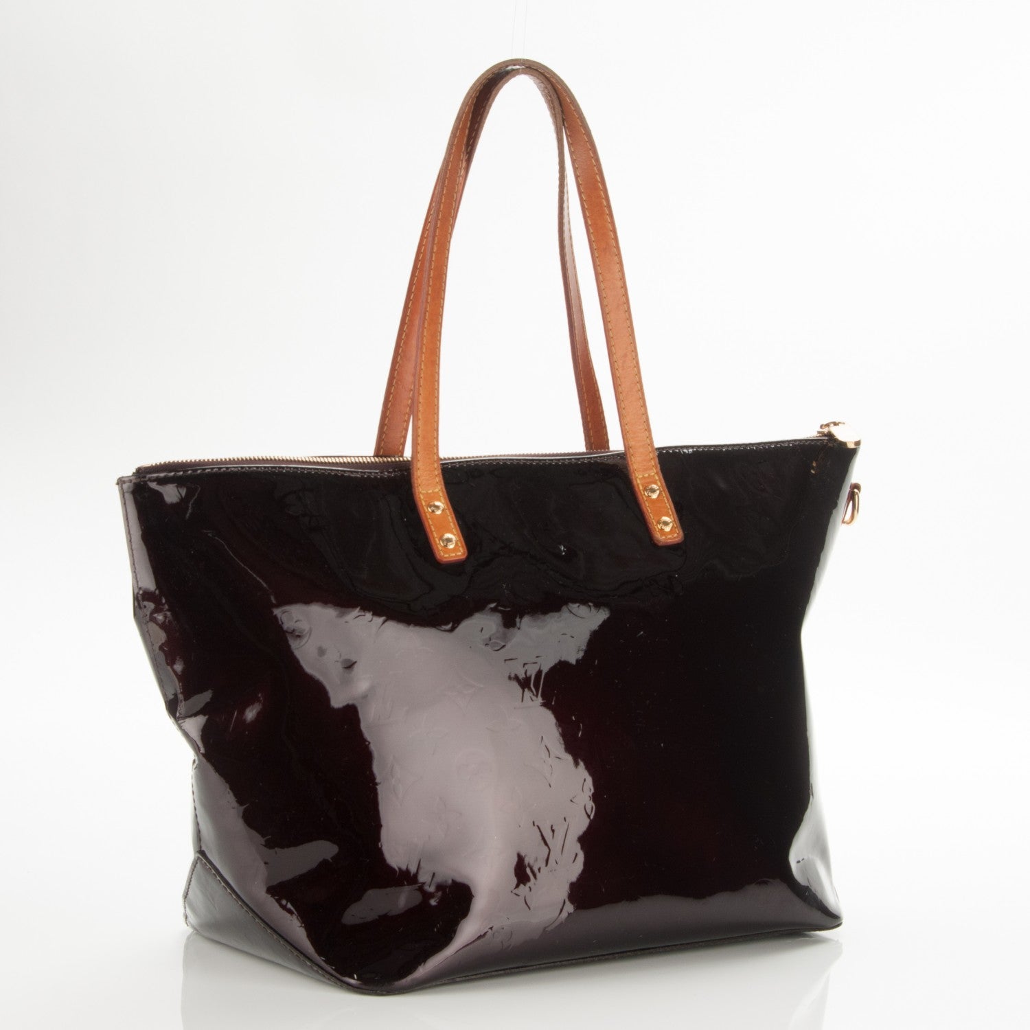 Louis Vuitton Vernis Bellevue GM Amarante 3 of 7