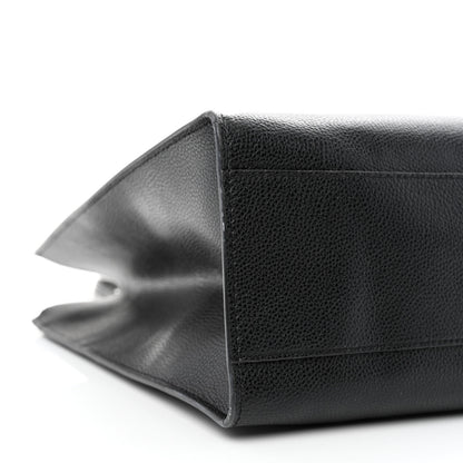 Marc Jacobs Grained Calfskin Grind Shopper Tote Black 9 of 11