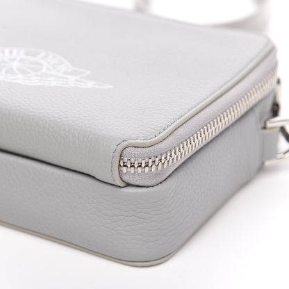 Christian Dior X AIR JORDAN Grained Calfskin Crossbody Grey 10 of 11