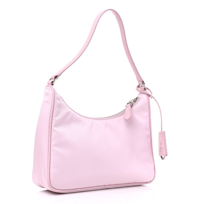 Prada Re-Nylon Saffiano Mini Re-Edition 2005 Bag Alabastro 3 of 10