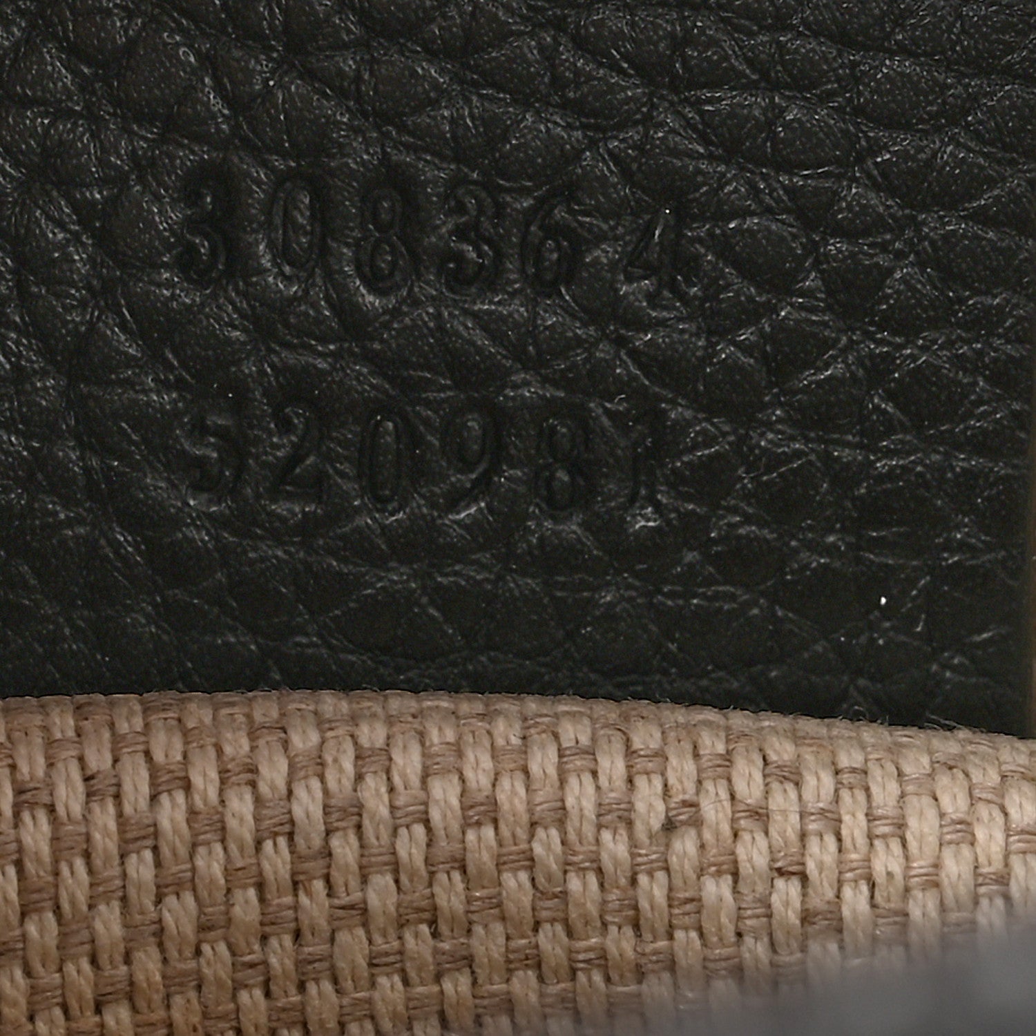 Gucci Pebbled Calfskin Small Soho Disco Bag Black 7 of 13