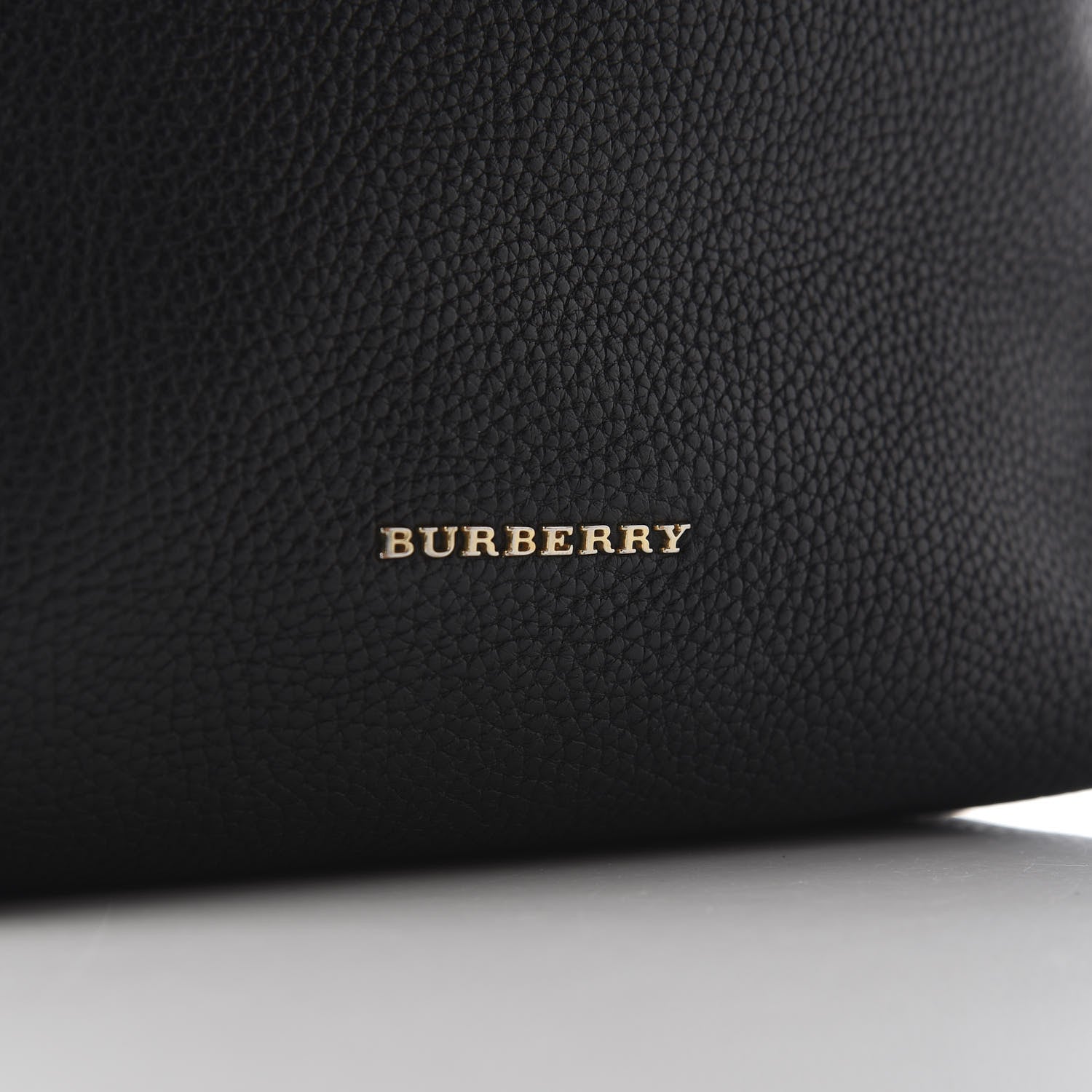 Burberry Grainy Calfskin Medium Cale Hobo Black 10 of 10