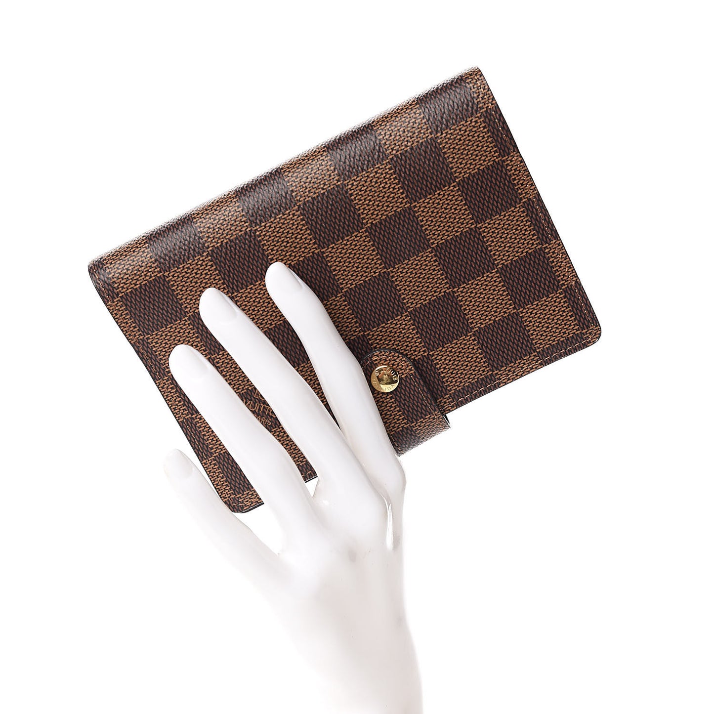Damier Ebene Small Ring Agenda Cover