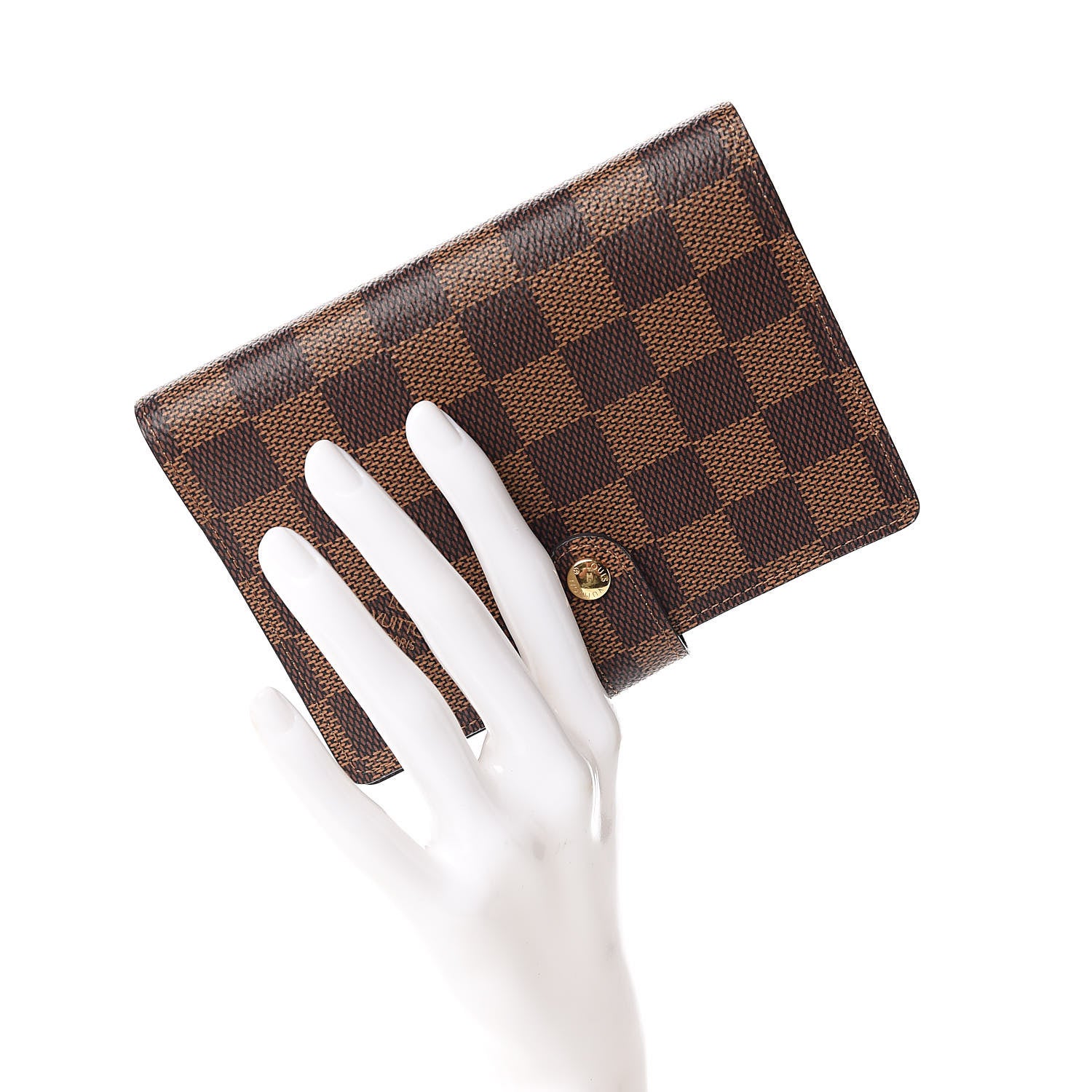 Louis Vuitton Damier Ebene Small Ring Agenda Cover 2 of 8