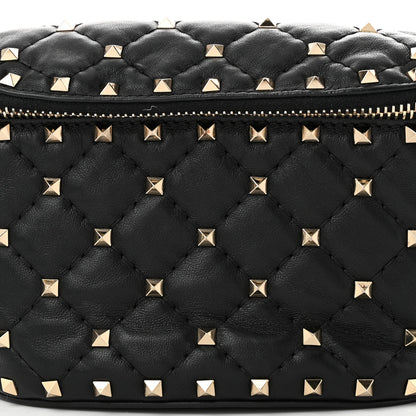 Valentino Garavani Nappa Rockstud Spike Belt Bag 95 Black 7 of 11