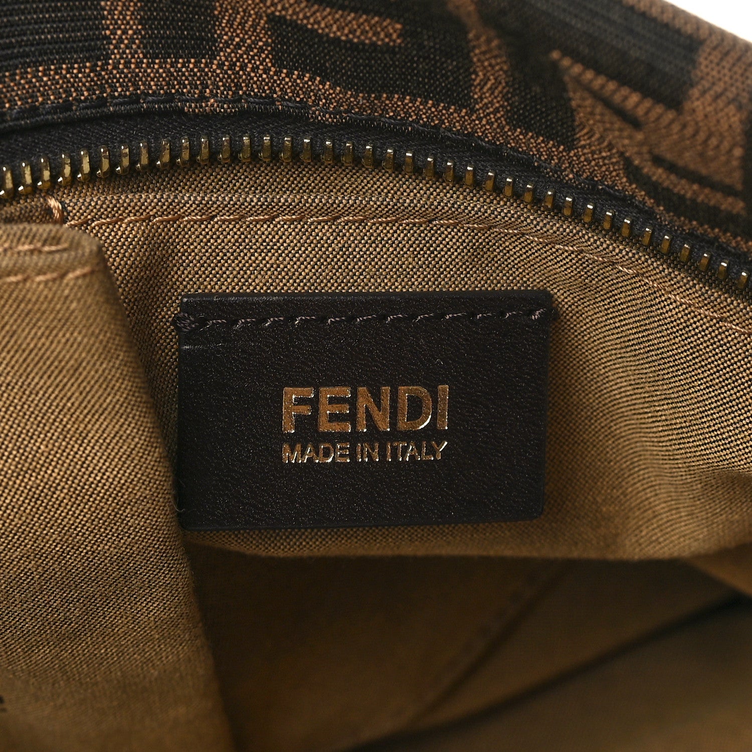 Fendi Zucca Medium Chef Shopper Tote Tobacco 5 of 8
