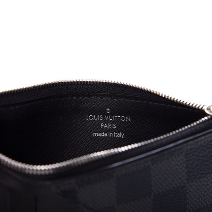 Louis Vuitton Damier Graphite Coin Card Holder 6 of 7