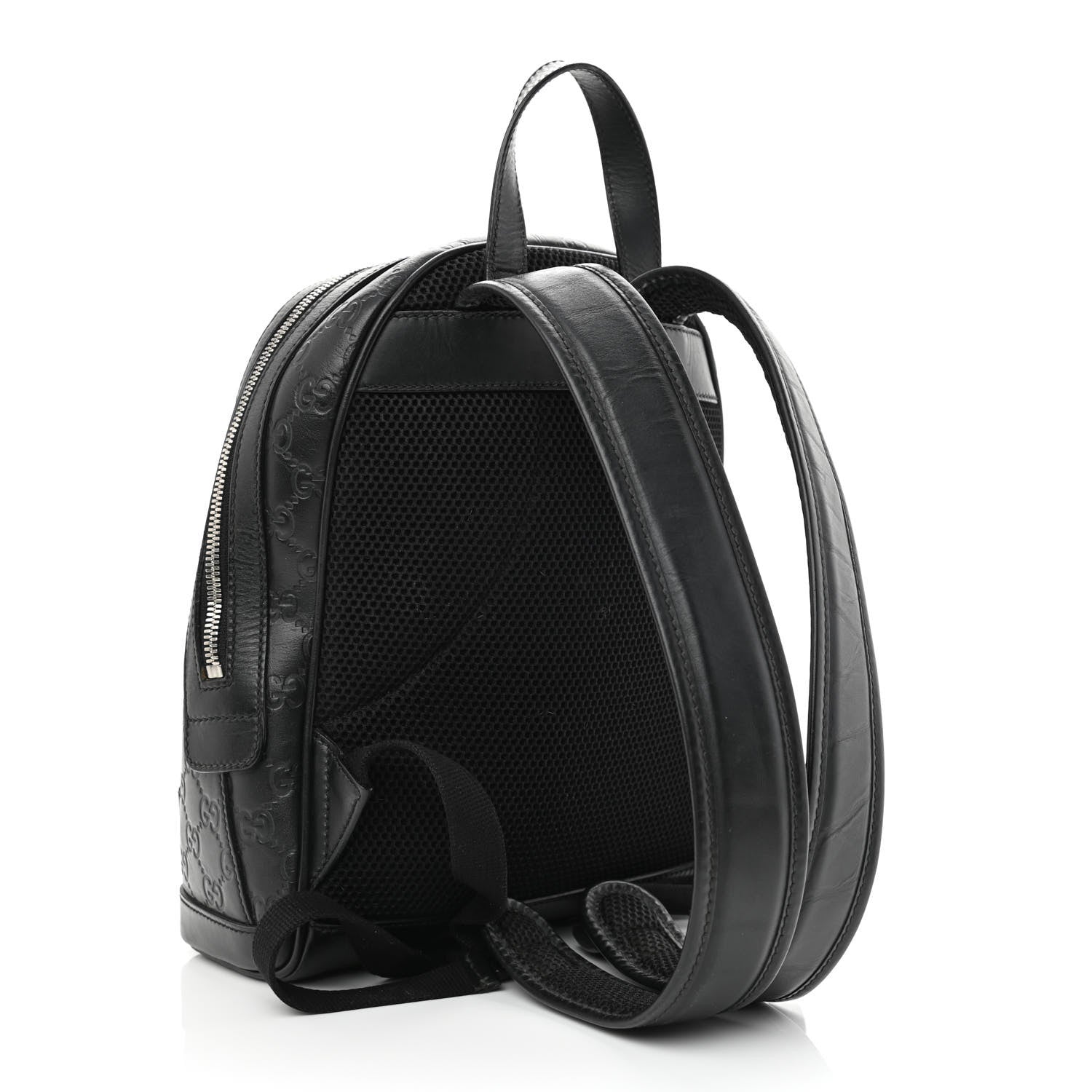 Gucci Guccissima Signature Small Day Backpack Black 3 of 11