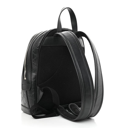 Gucci Guccissima Signature Small Day Backpack Black 3 of 11