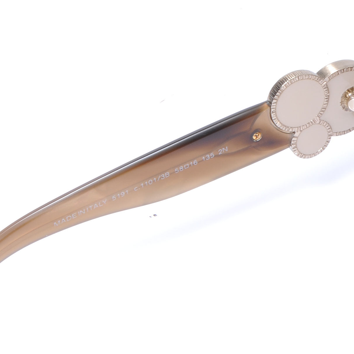 Tortoise Shell Bouton Sunglasses 5191