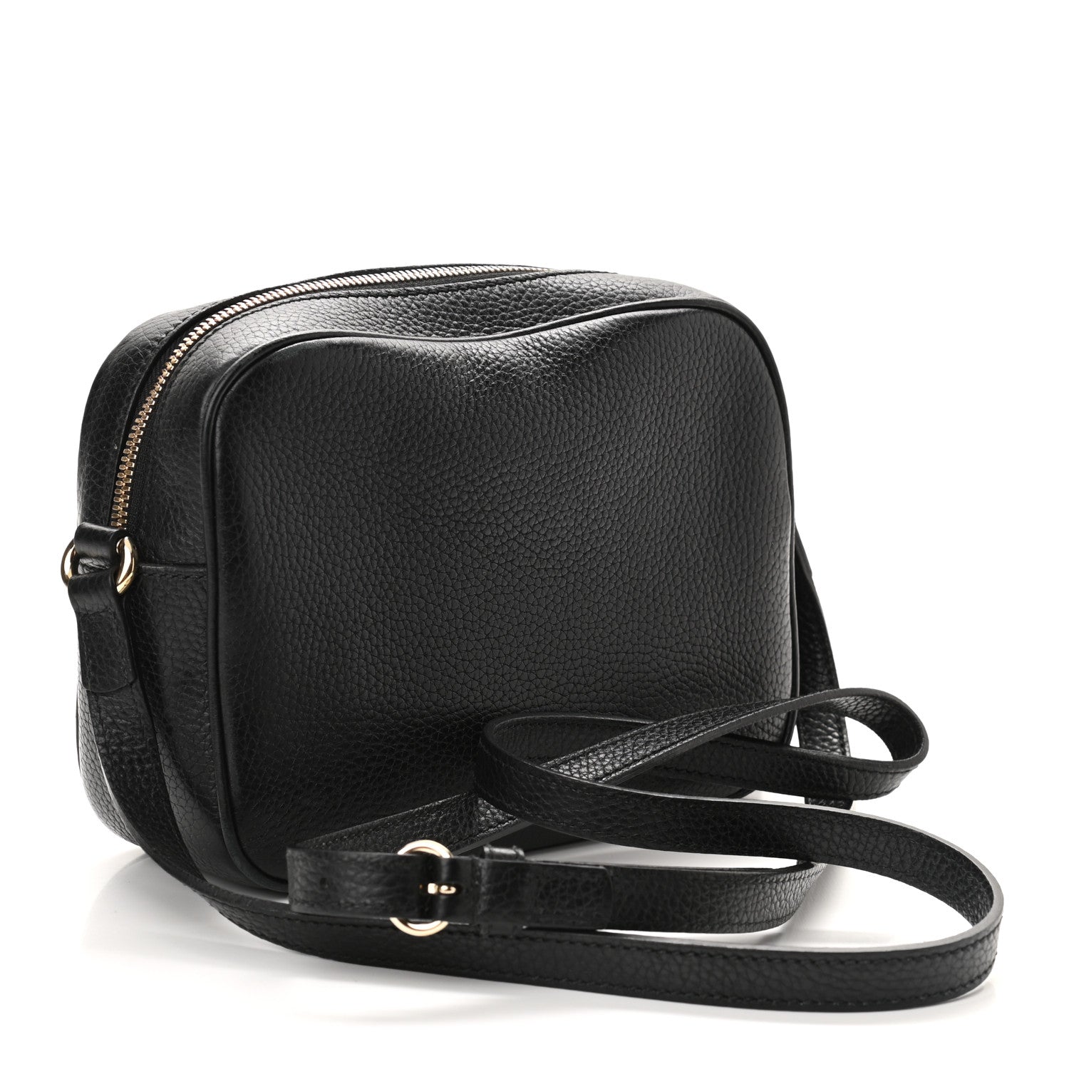Gucci Pebbled Calfskin Small Soho Disco Bag Black 3 of 10