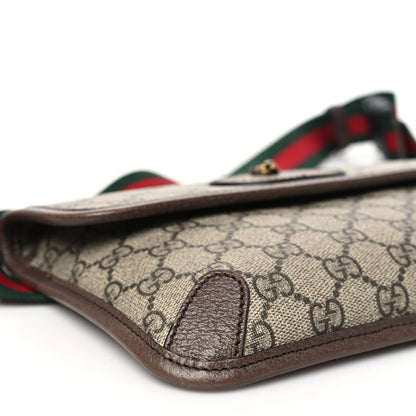 Gucci GG Supreme Monogram Neo Vintage Web Belt Bag Brown 9 of 10