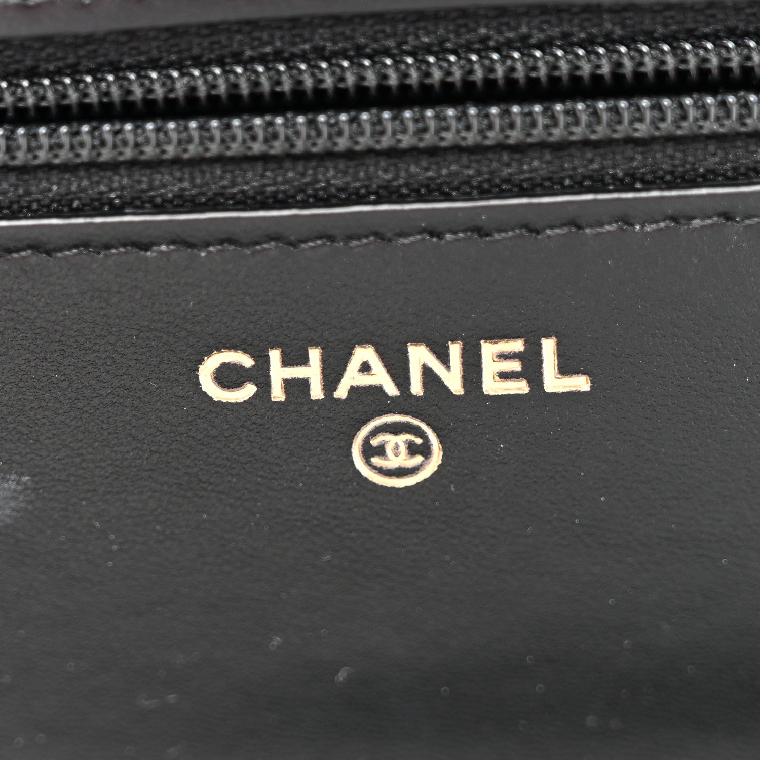 Chanel Lambskin Quilted Trendy CC Wallet On Chain WOC Black 6 of 13