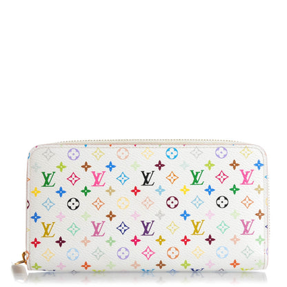 Louis Vuitton Monogram Multicolor Zippy Wallet White 1 of 7