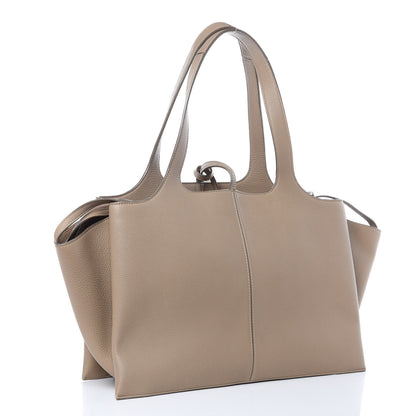 Celine Baby Grained Calfskin Medium Tri-Fold Bag Light Taupe 3 of 12