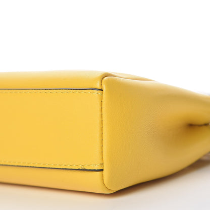 Fendi Shiny Nappa Micro Peekaboo Iconic Satchel Sunflower 10 of 11