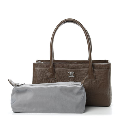 Chanel Calfskin Small Cerf Executive Shopper Tote Brown 1 of 13