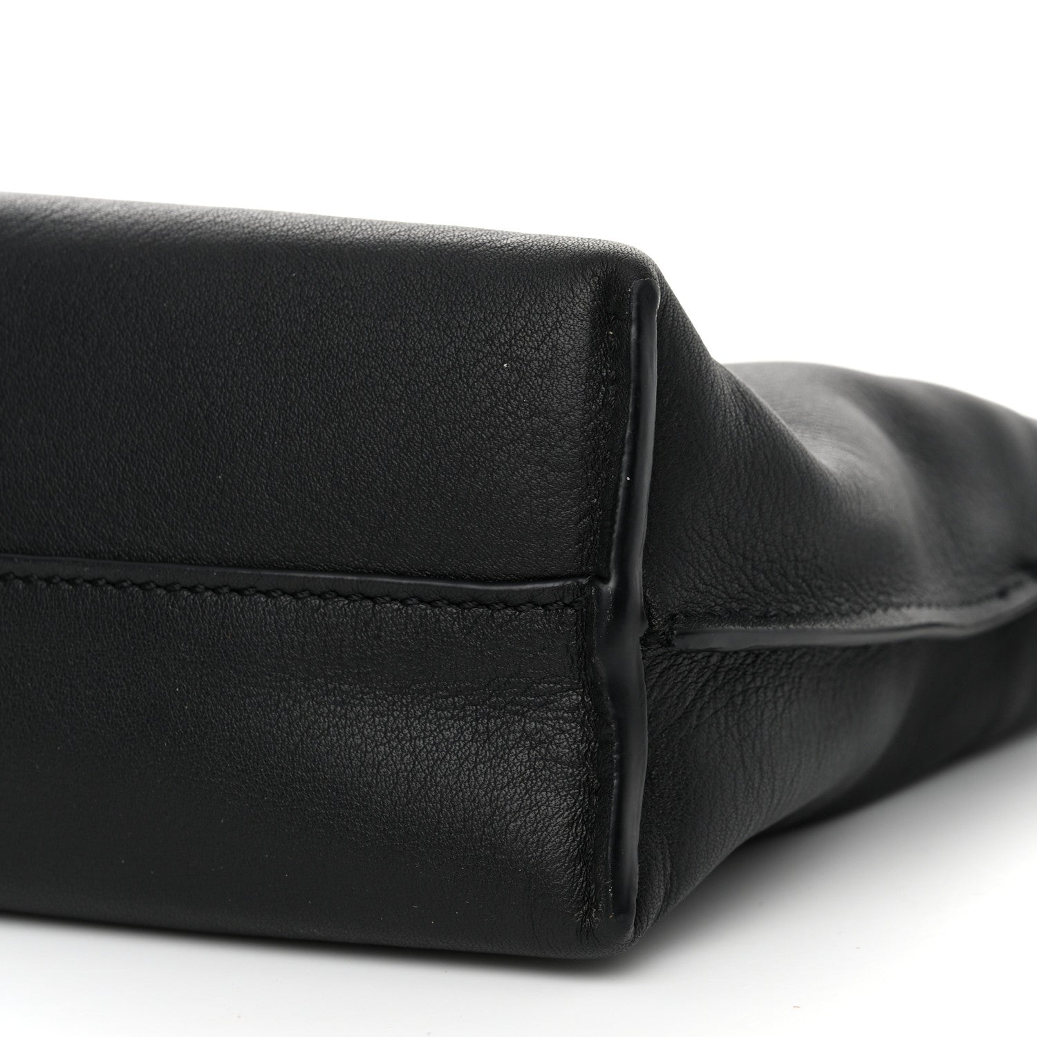 Loewe Calfskin Mini Flamenco Knot Clutch Black 10 of 10