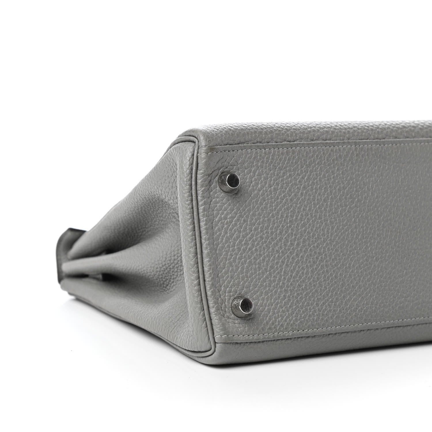 Hermes Togo Kelly Retourne 28 Gris Mouette 9 of 11