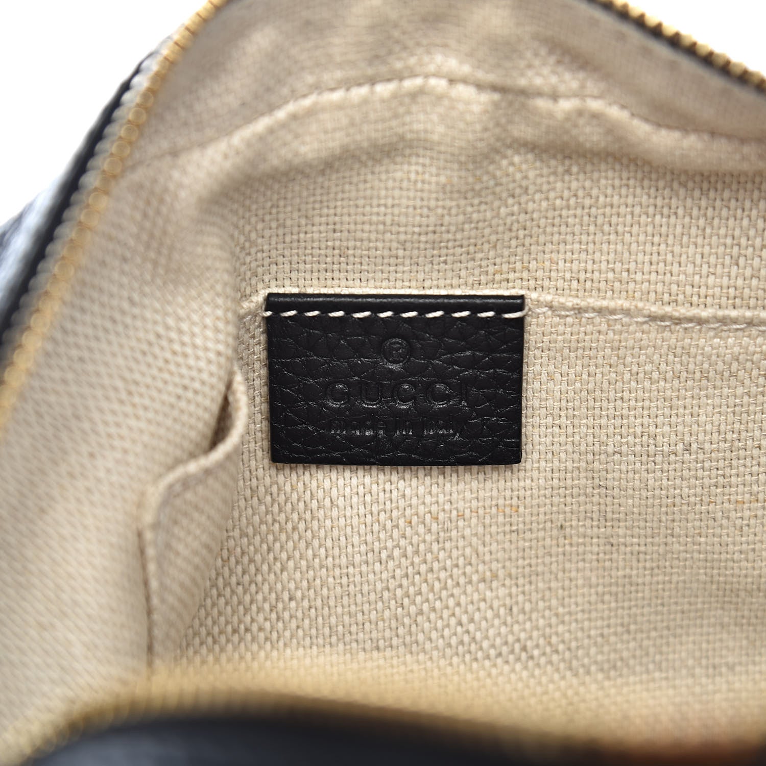 Gucci Pebbled Calfskin Small Soho Disco Bag Black 6 of 10