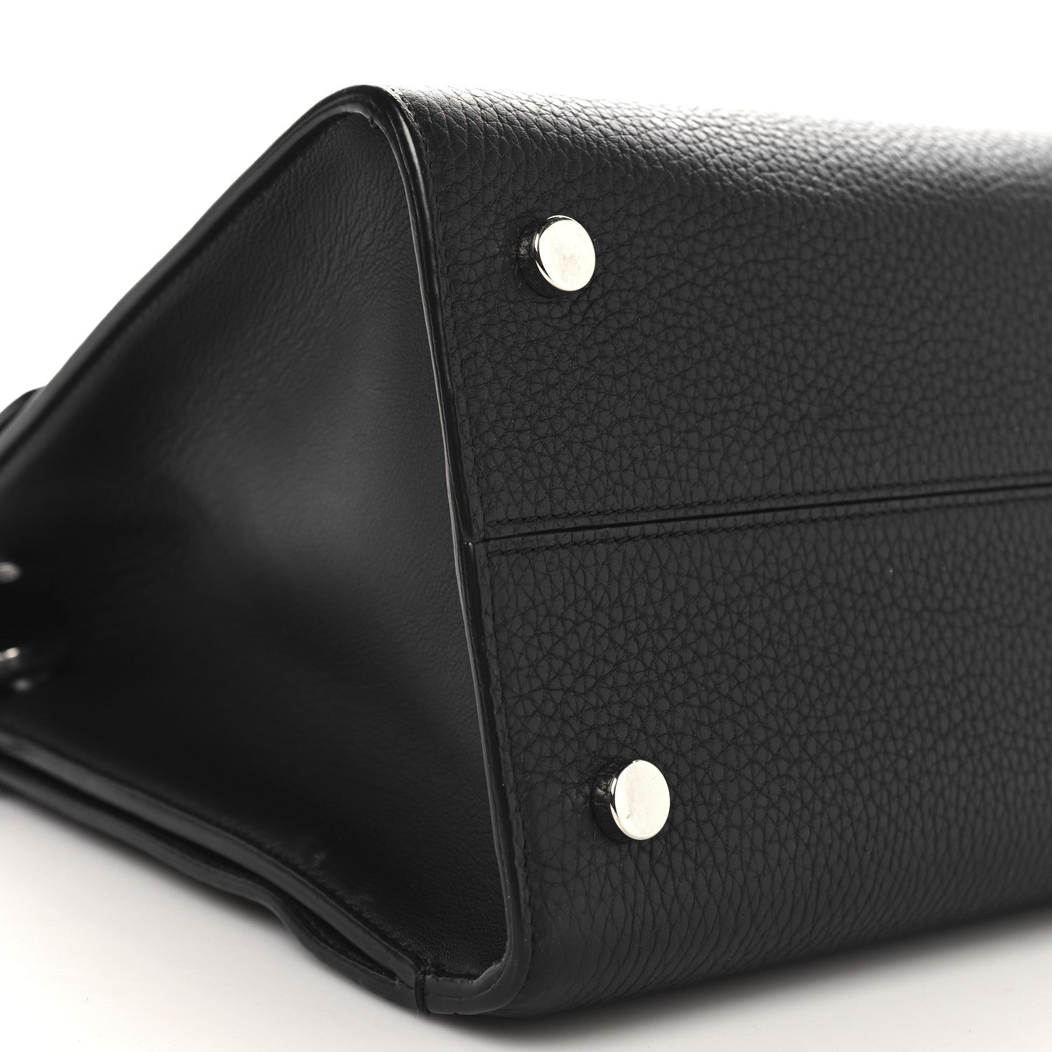 Christian Dior Grained Calfskin Medium Diorever Flap Black 9 of 12