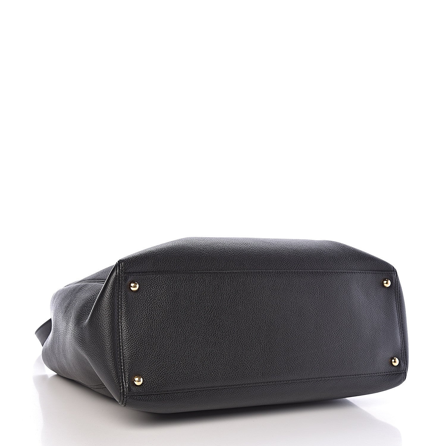 Chanel Calfskin Cerf Executive Shopper Tote Black 5 of 12
