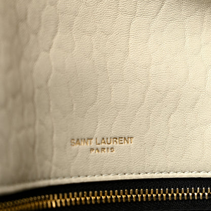 Saint Laurent Grained Lambskin Monogram Medium Niki Chain Satchel Crema Soft 11 of 12