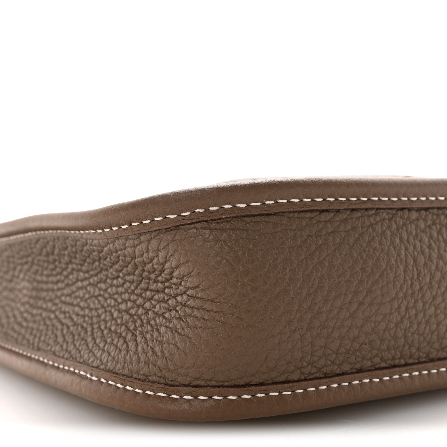 Hermes Taurillon Clemence Amazone Evelyne TPM Etoupe Bleu Indigo 7 of 8
