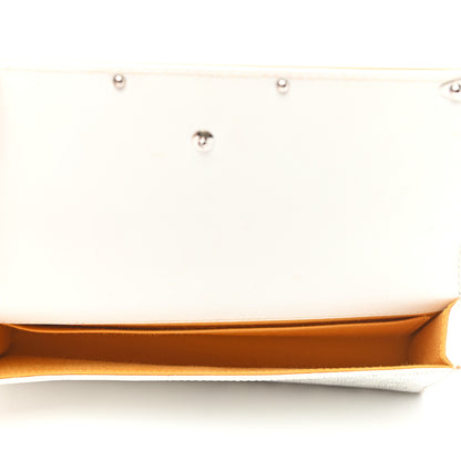 Goyard Goyardine Monte Carlo Bois Clutch White 6 of 8