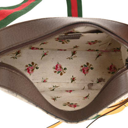 Gucci GG Supreme Monogram Web Neo Vintage Shoulder Bag Beige New Acero Crop 5 of 10