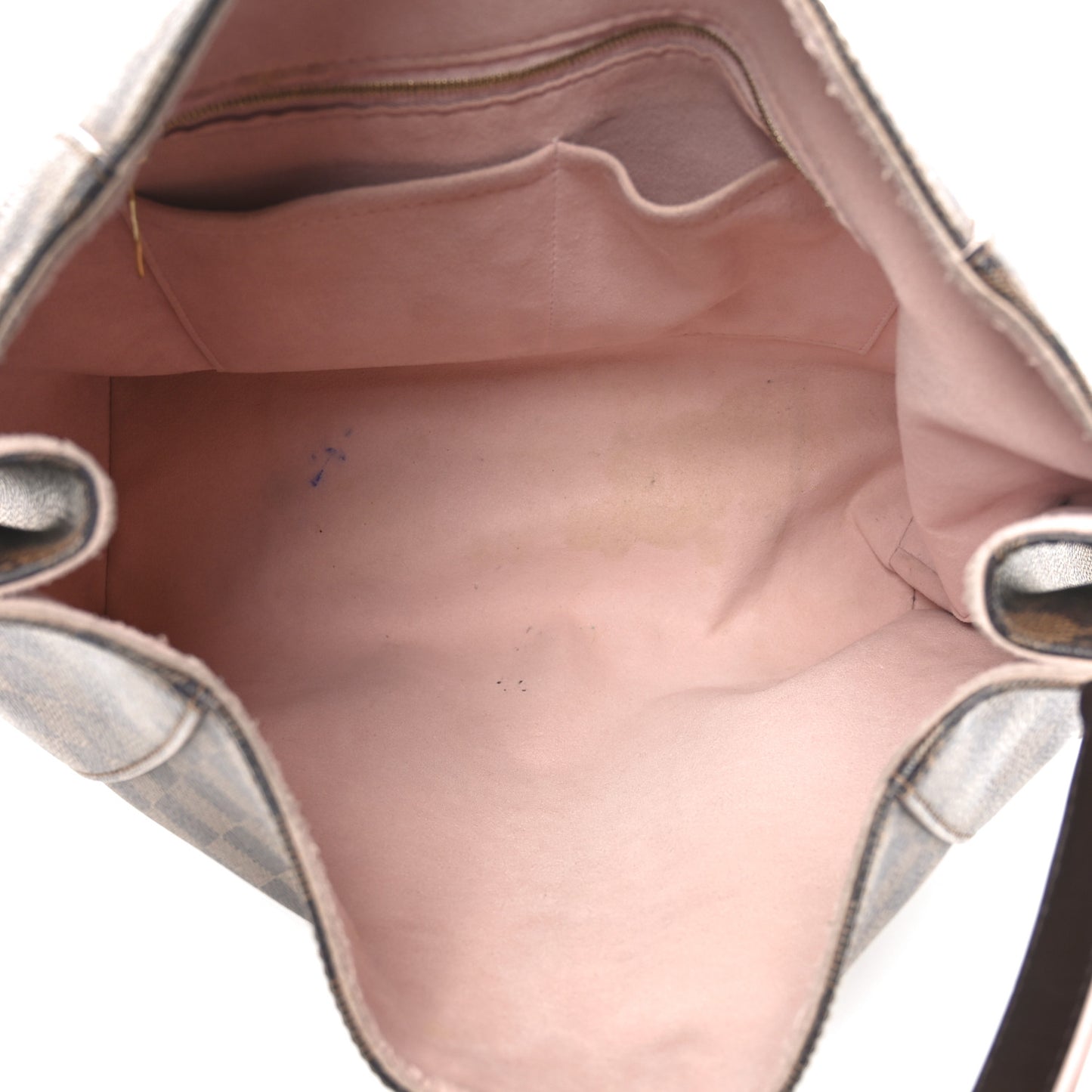Damier Ebene Caissa Hobo Rose Ballerine