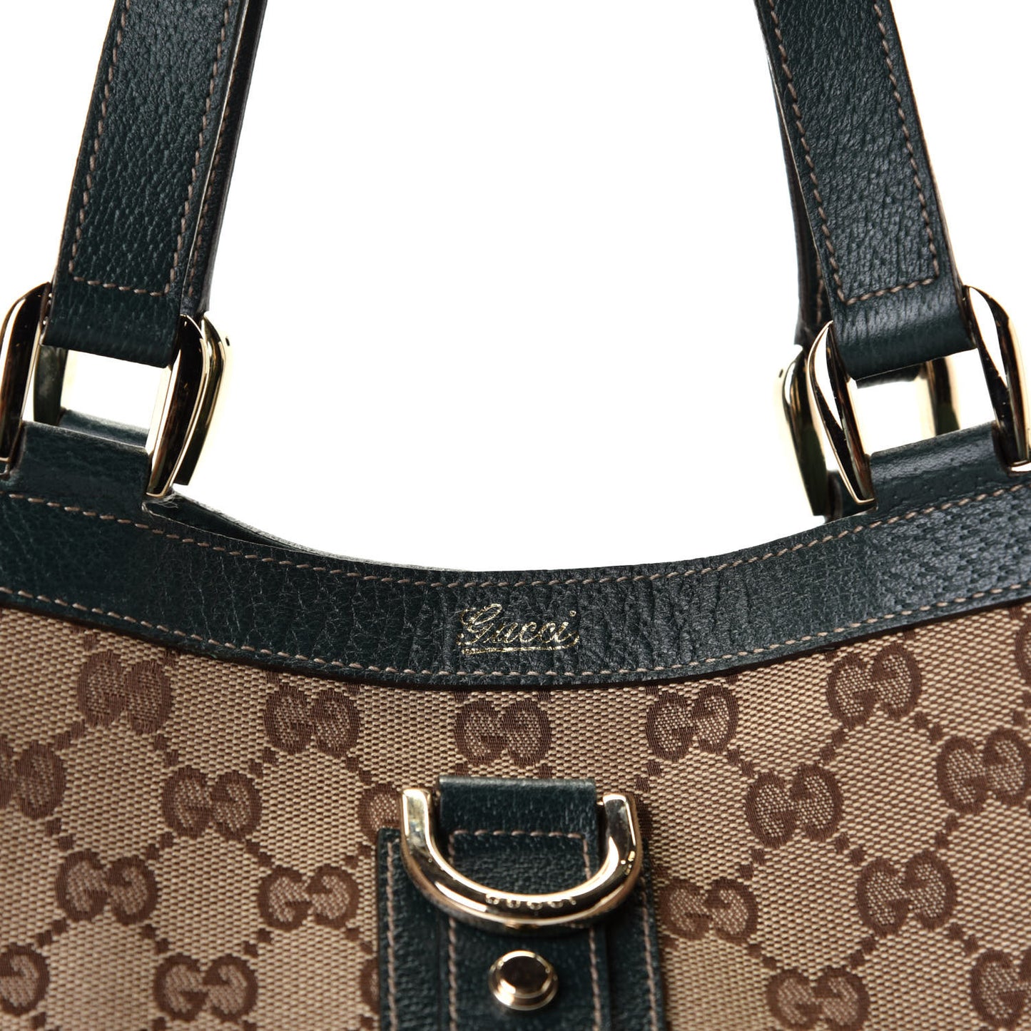 Monogram Large Abbey Tote Green
