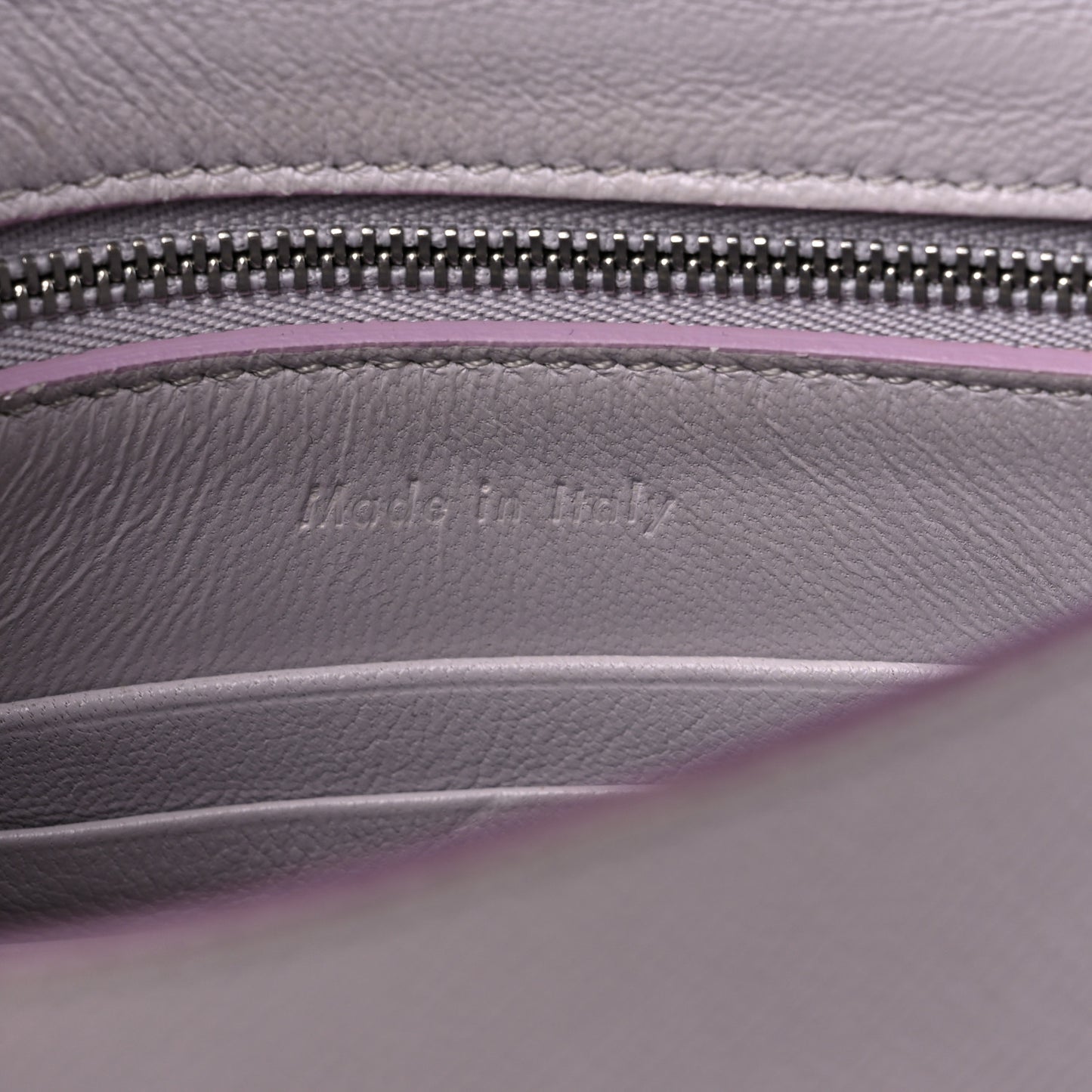 Grained Calfskin Small Trotteur Ballerina