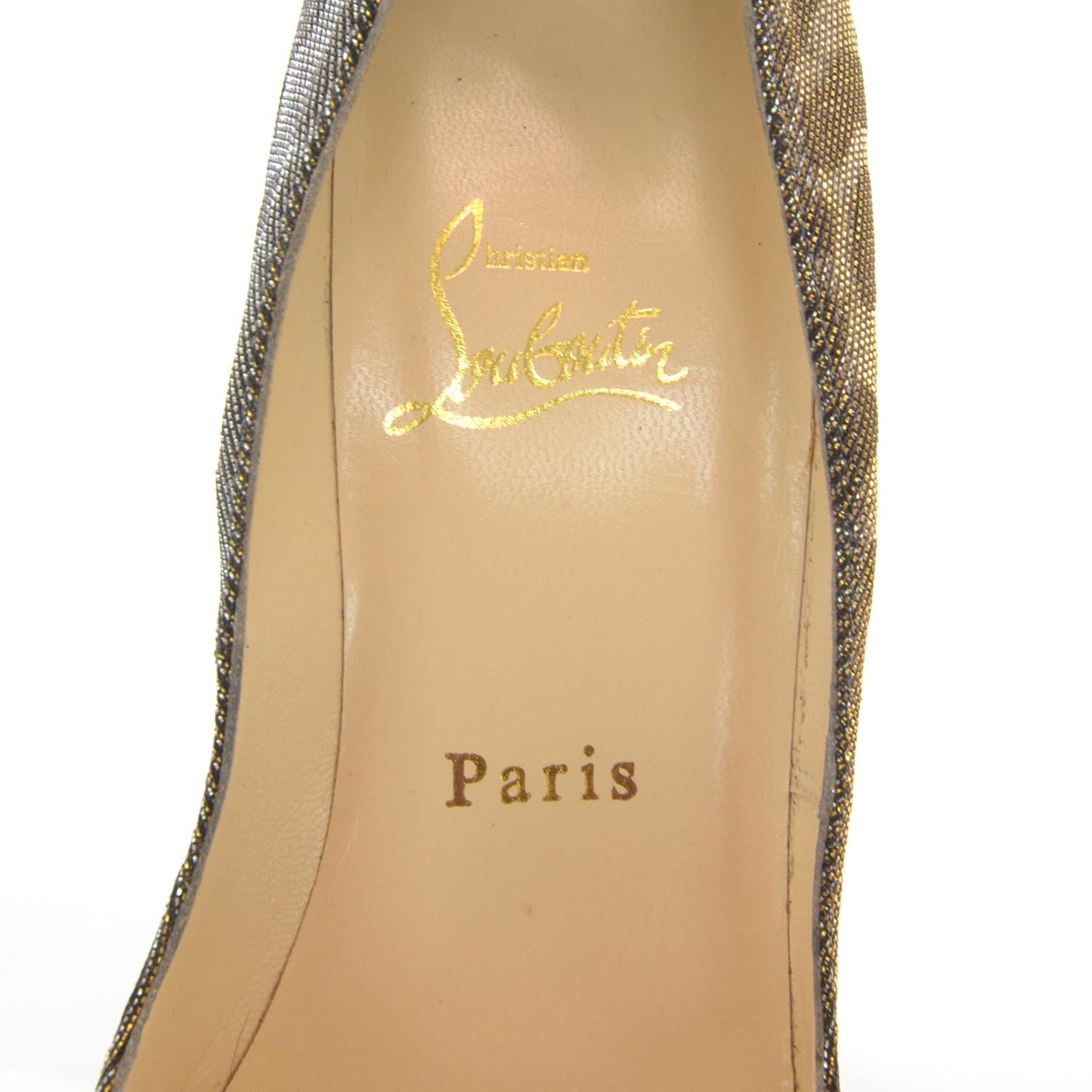 Very Prive 120 Lame Pumps 38 Metallic Animal