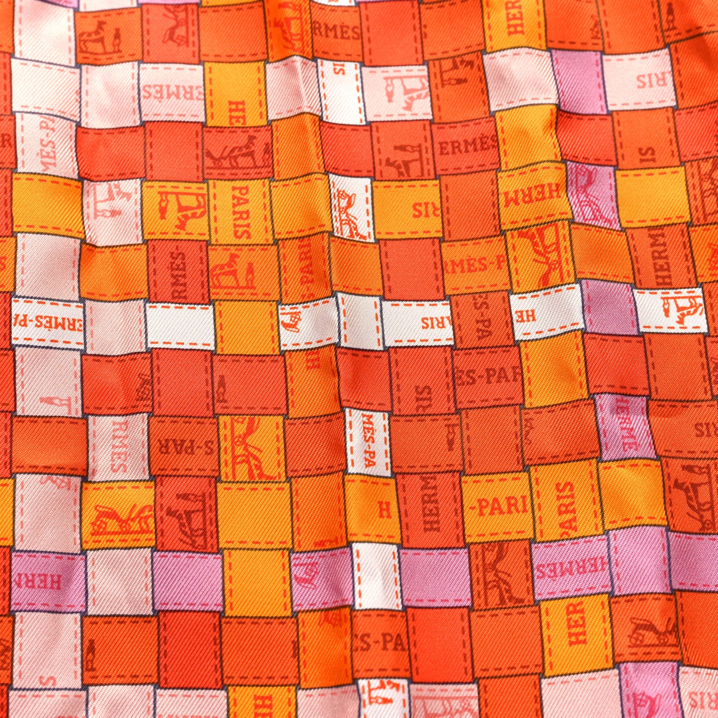 Silk Bolduc Au Carre Pocket Scarf Multicolor