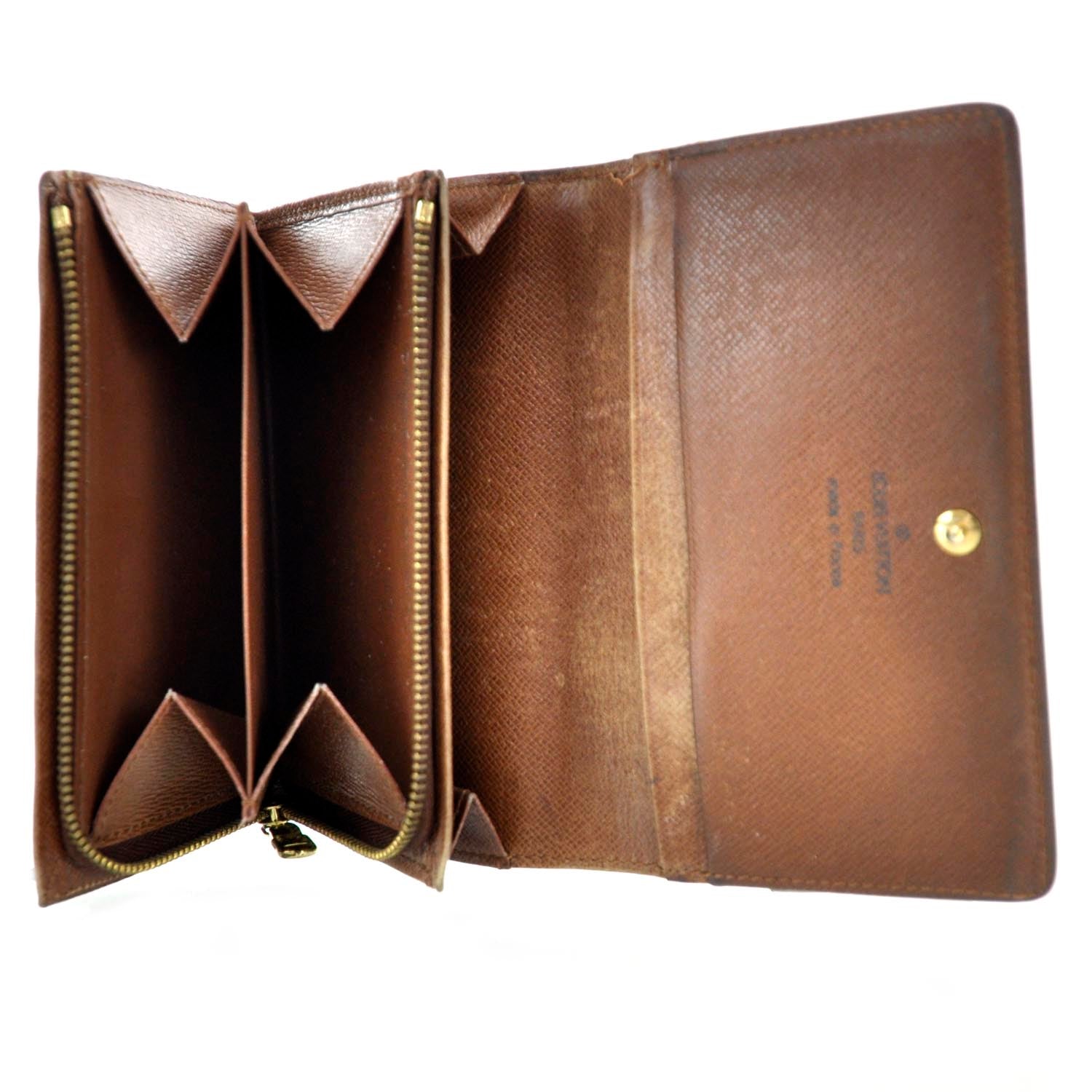 Louis Vuitton Monogram Porte-Monnaie Zip Coin Purse 9 of 10