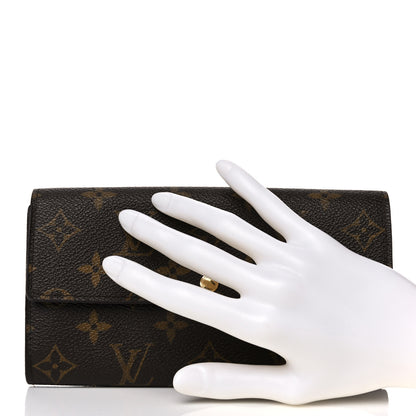 Louis Vuitton Monogram Sarah Wallet 2 of 8