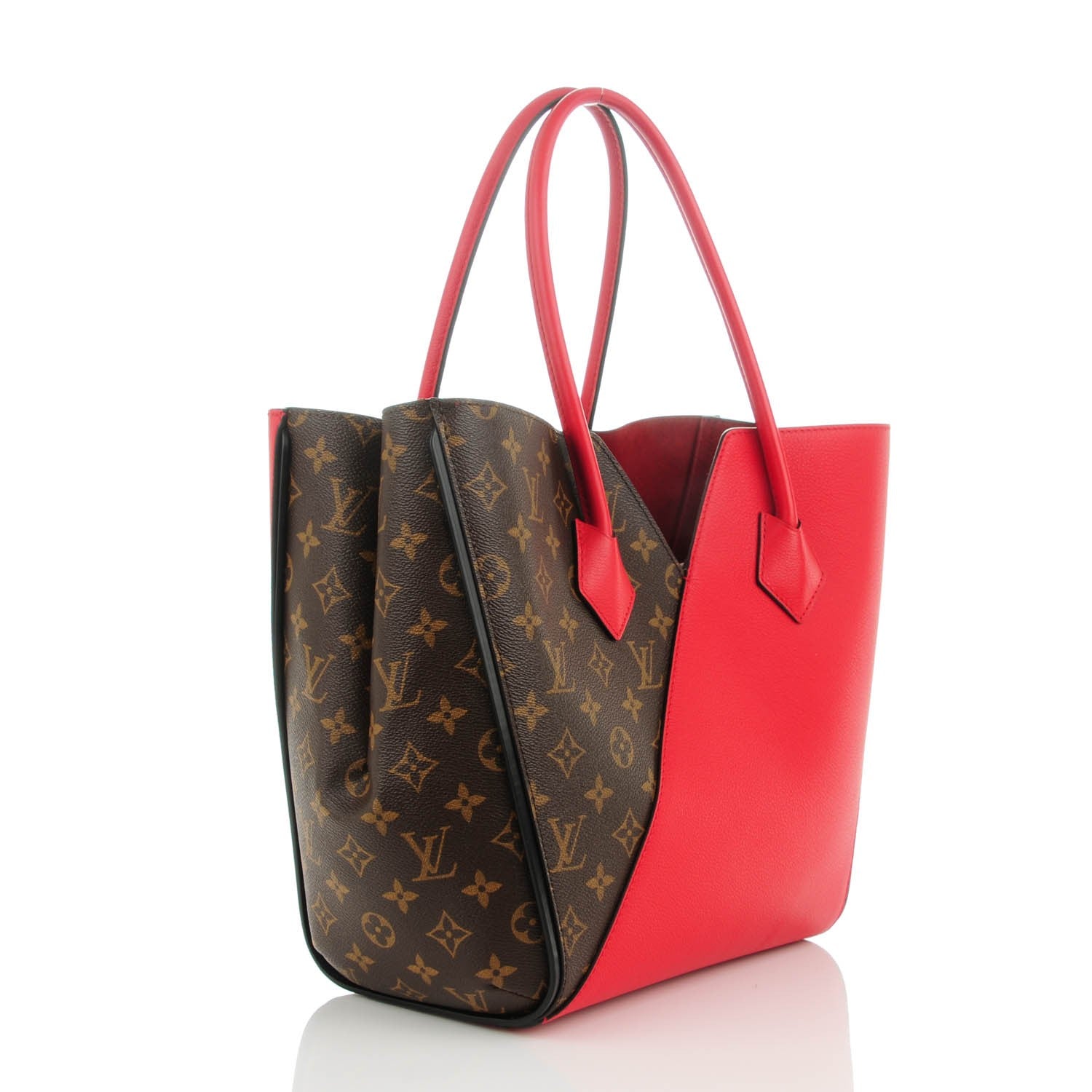 Louis Vuitton Calfskin Monogram Kimono Tote Cherry 3 of 7