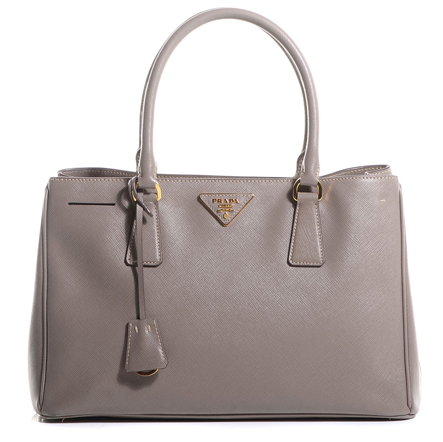 Prada Saffiano Lux Medium Tote Argilla 1 of 9
