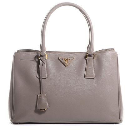 Prada Saffiano Lux Medium Tote Argilla 1 of 9
