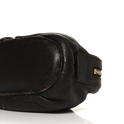 Gucci Deerskin Medium Bamboo Cosmetic Case Dark Brown 9 of 11
