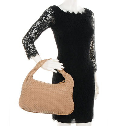 Bottega Veneta Nappa Intrecciato Medium Veneta Hobo Camel 2 of 10