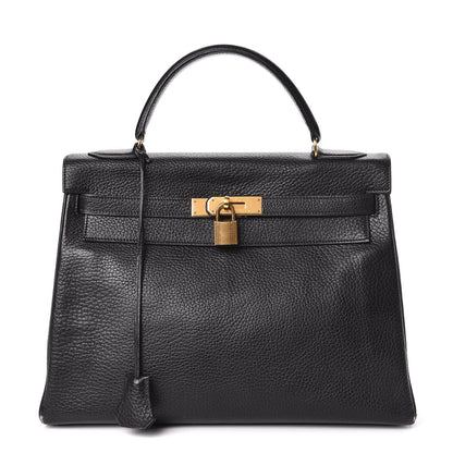 Hermes Ardennes Kelly Retourne 32 Black 1 of 34