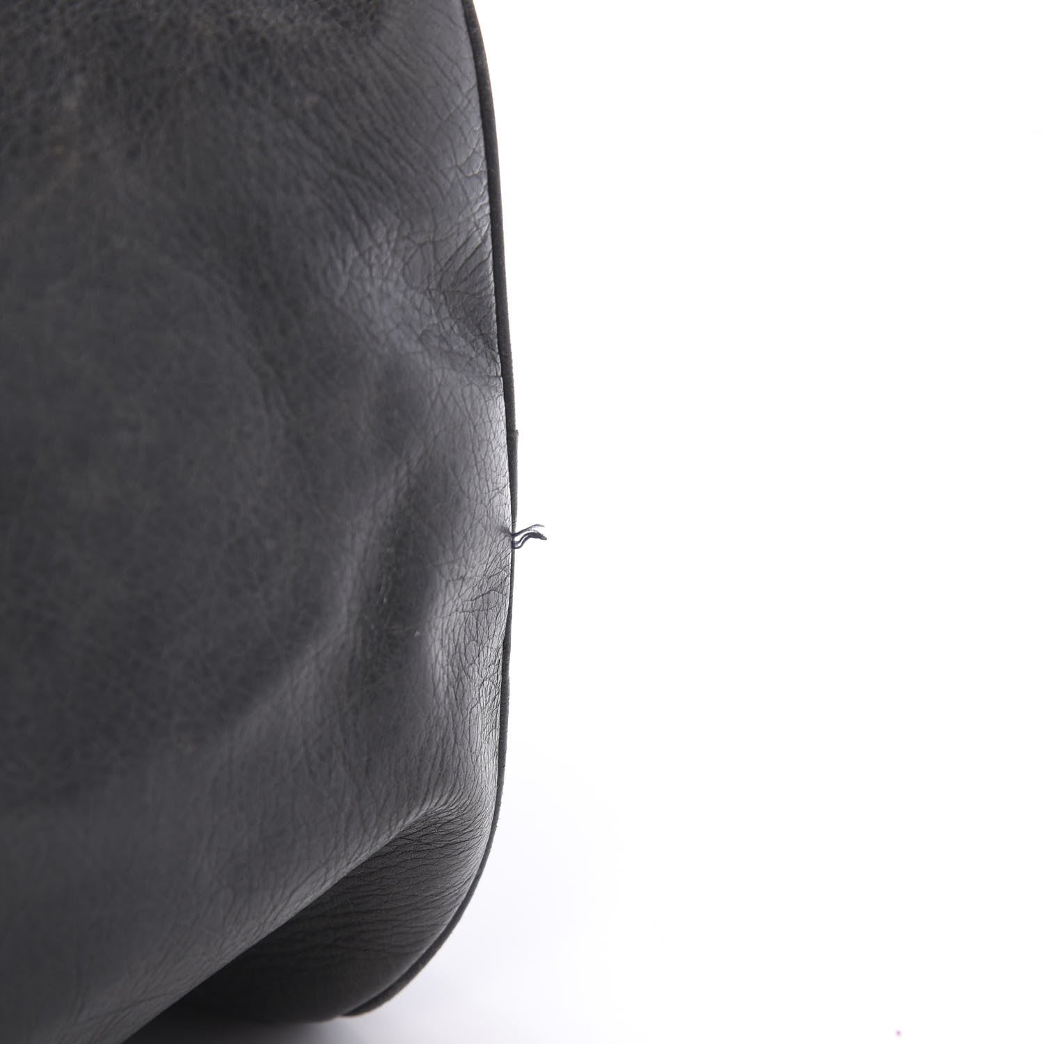 Balenciaga Agneau Classic Hardware Small Squash Duffel Bag Anthracite 17 of 24